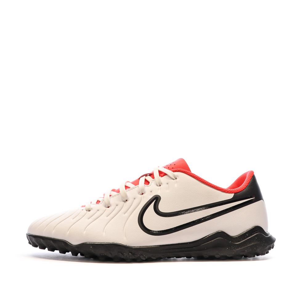 Chaussures de Football Blanches Homme Nike Legend 10 Club TF pas cher