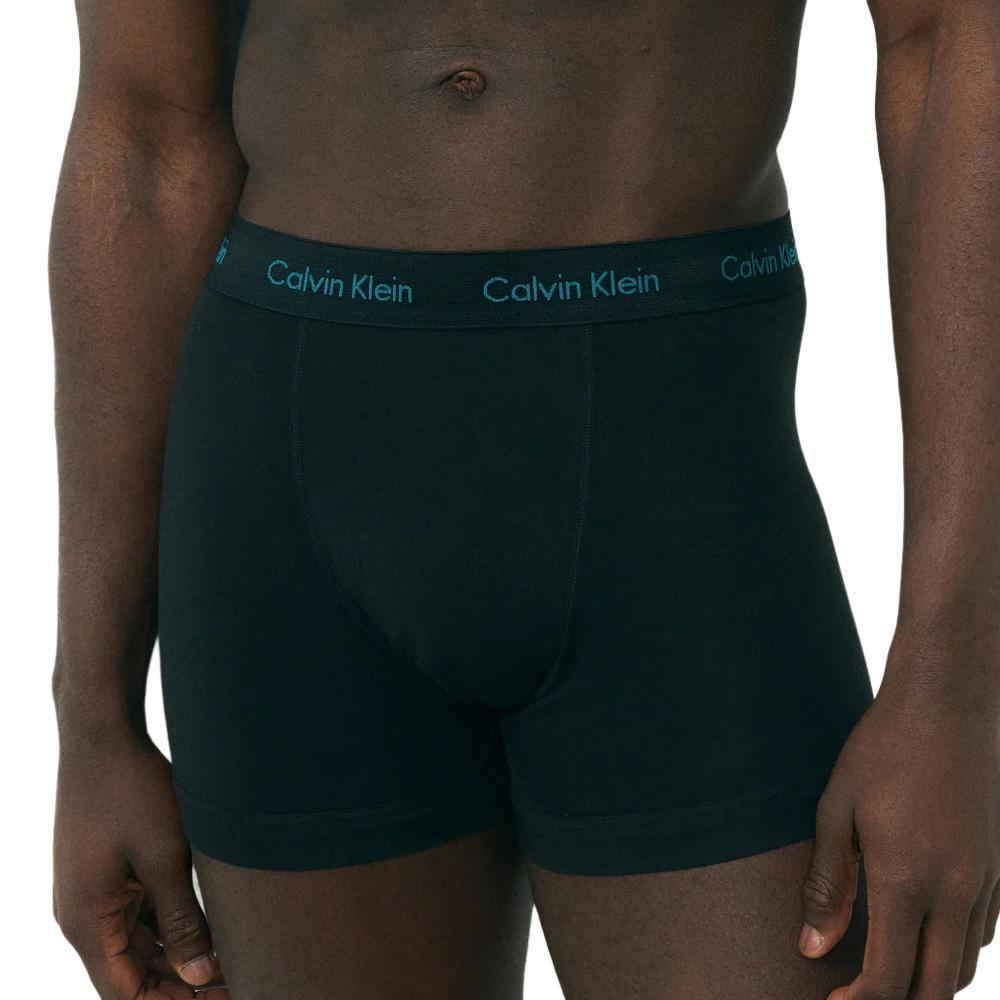 3er-Pack Boxershorts Schwarz für Herren Calvin Klein Jeans Trunk Ansicht 2