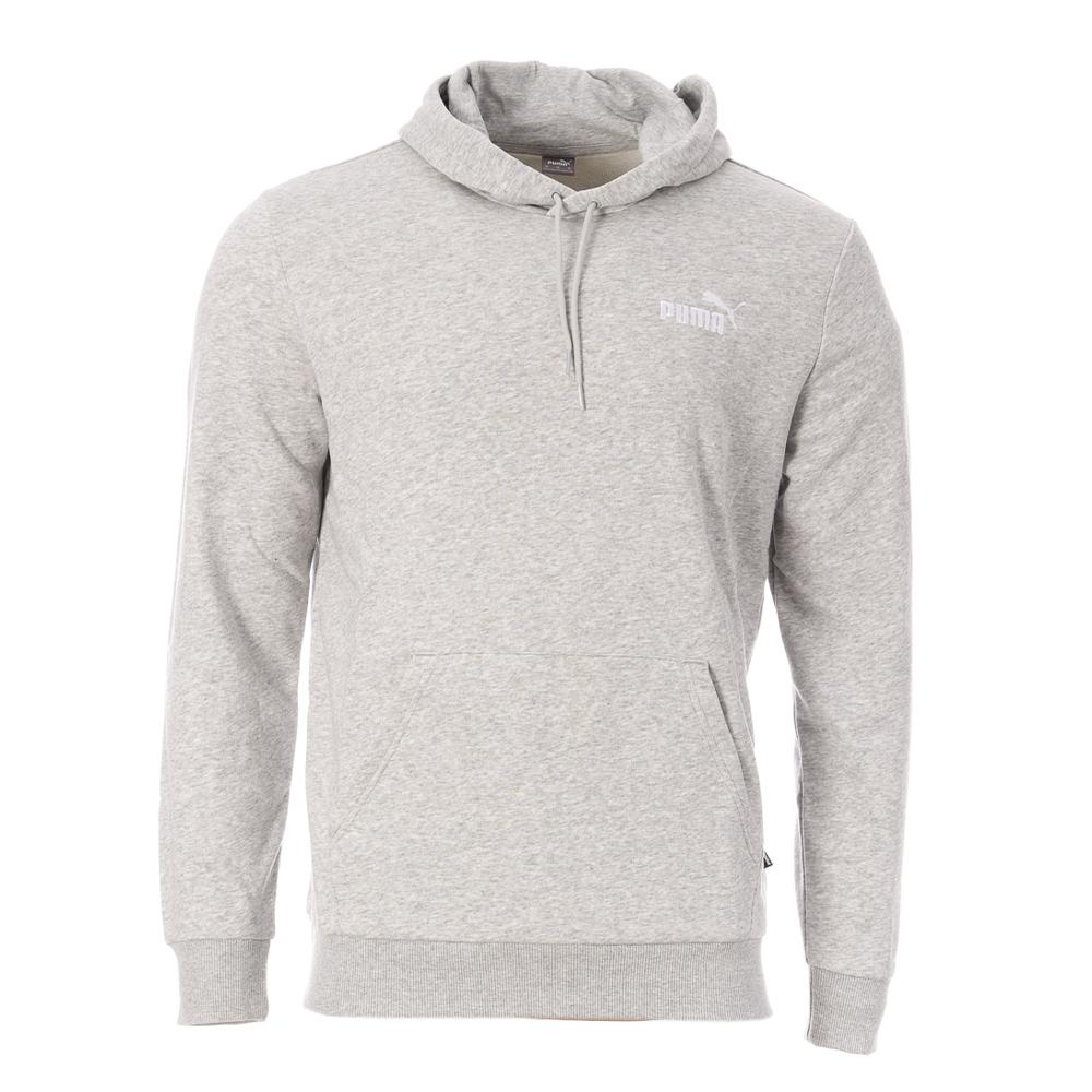 Sweat Gris Homme Puma Small Embroidery pas cher