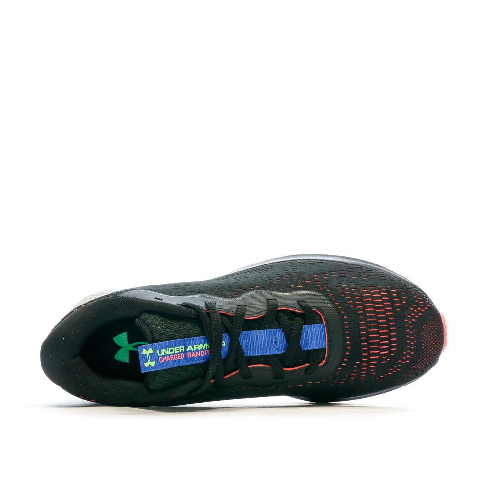 Chaussures de running Noir/Rose Femme Under Armour Charged Bandit 7 vue 4