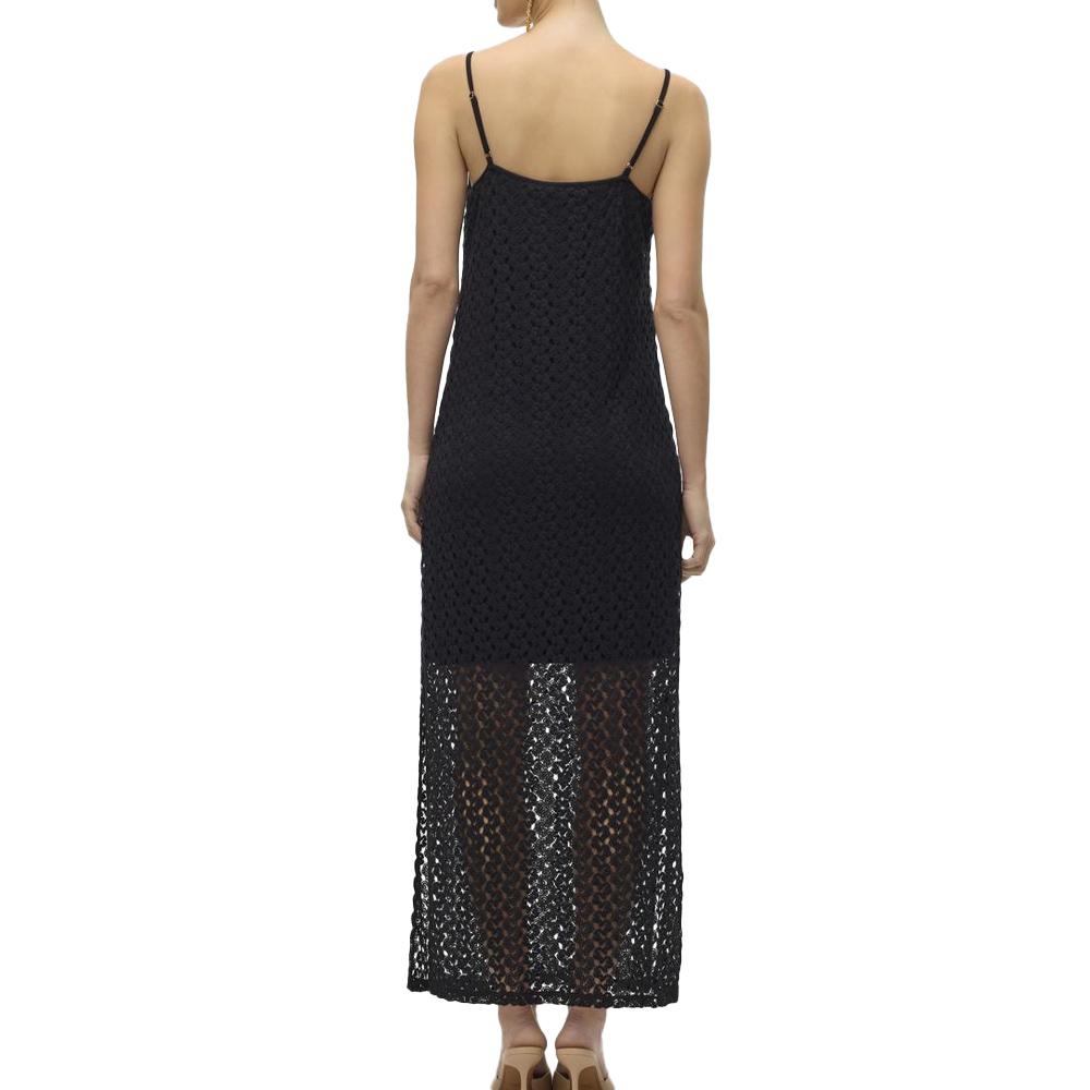 Kleid Schwarz Frau Vero Moda Kylie Ansicht 2