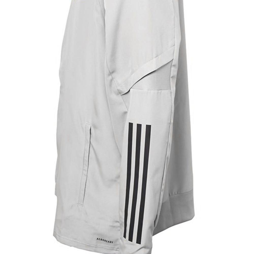Olympique Lyonnais Veste Grise Homme Adidas 2020/2021 vue 2