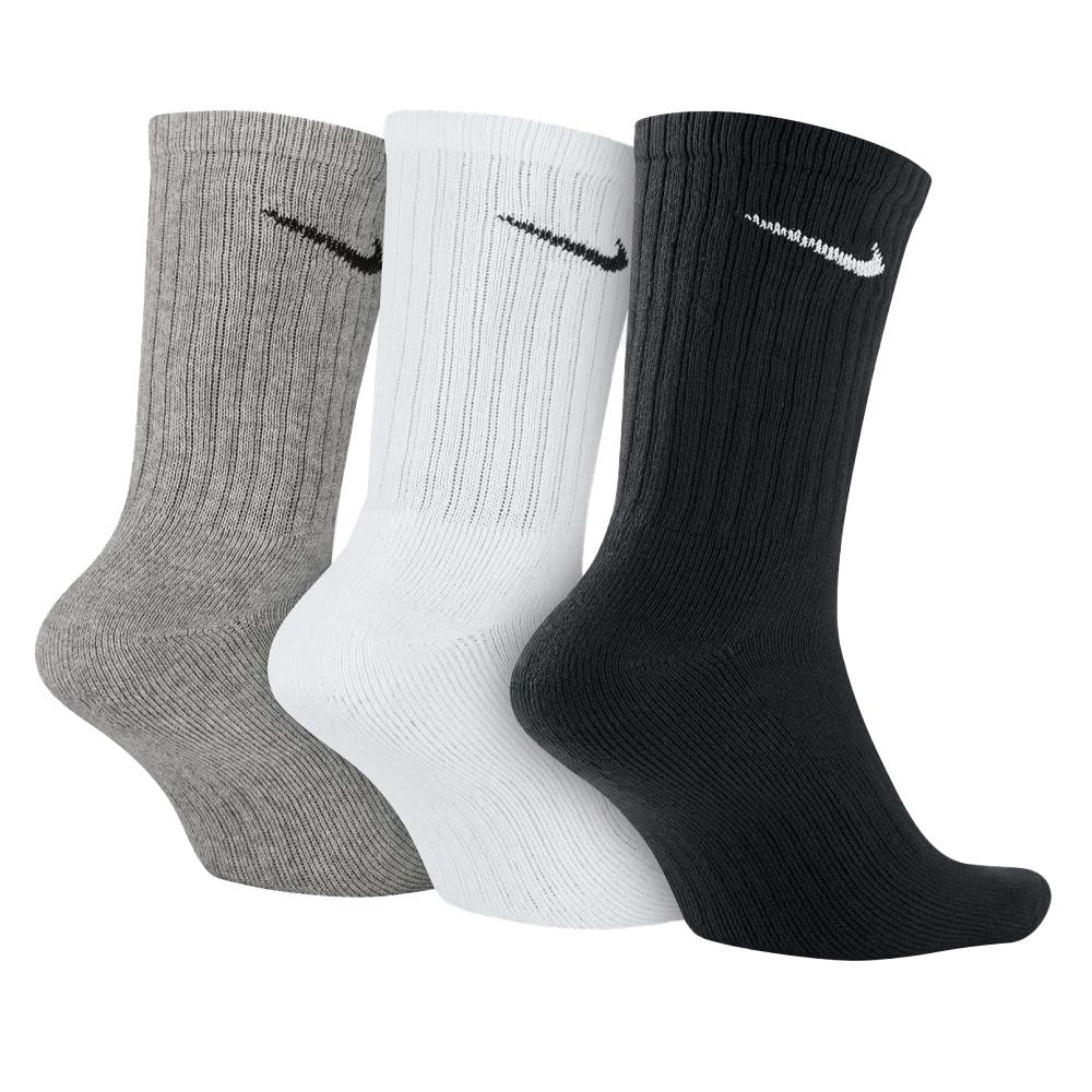 X3 Paires de Chaussettes Gris/Blanc/Noir Homme Nike Value vue 2