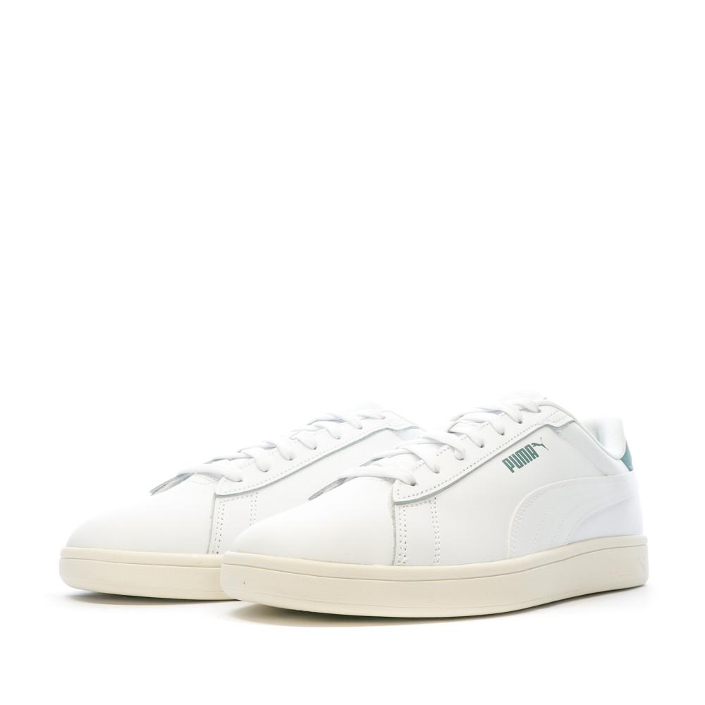 Baskets Blanches Femme Puma Smash 3.0 vue 6