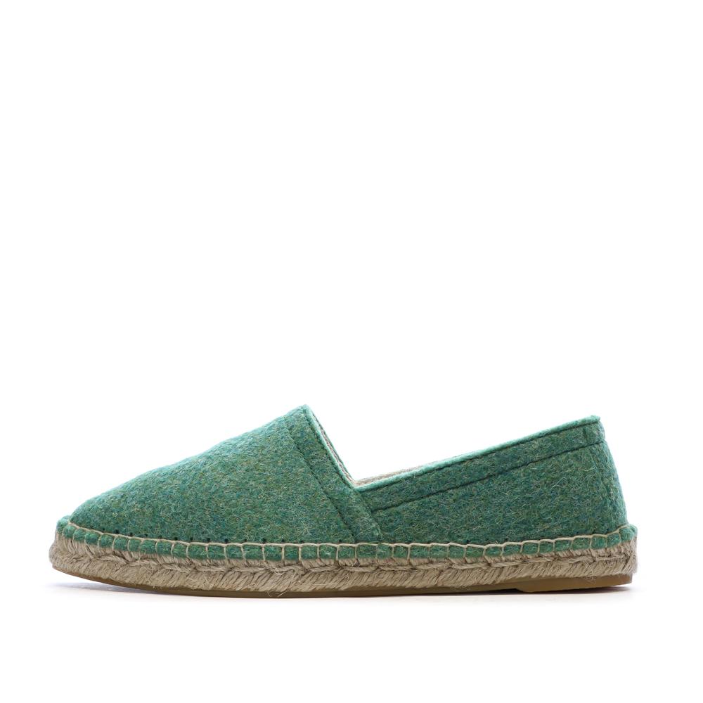 Espadrilles Vertes Femme Pare Gabia Anaia pas cher