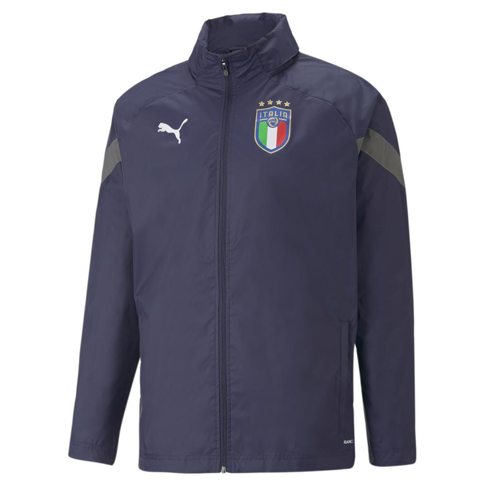 Italie Veste Coupe-Vent Marine Homme 2022 pas cher