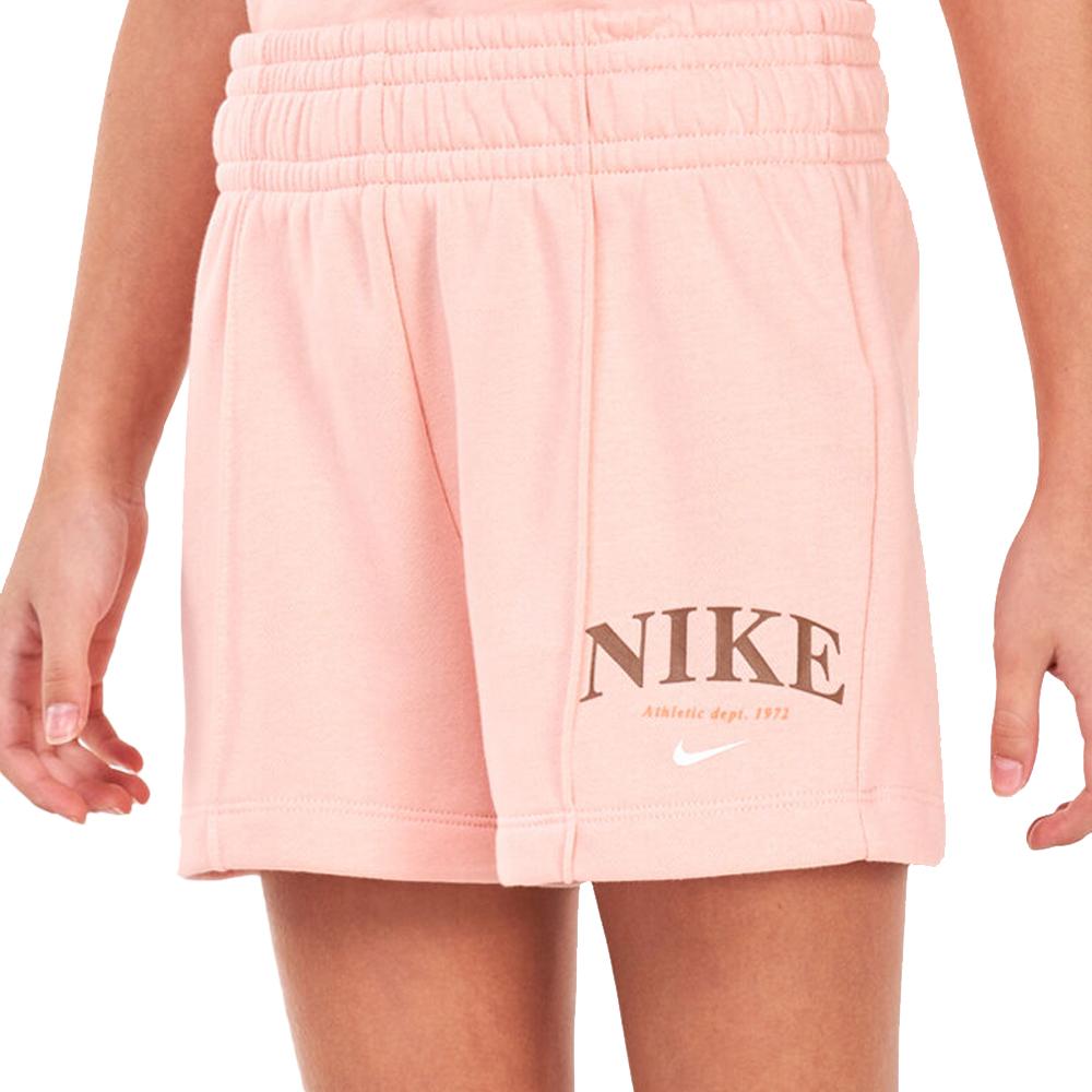 Short Orange Fille Nike DV2566 pas cher