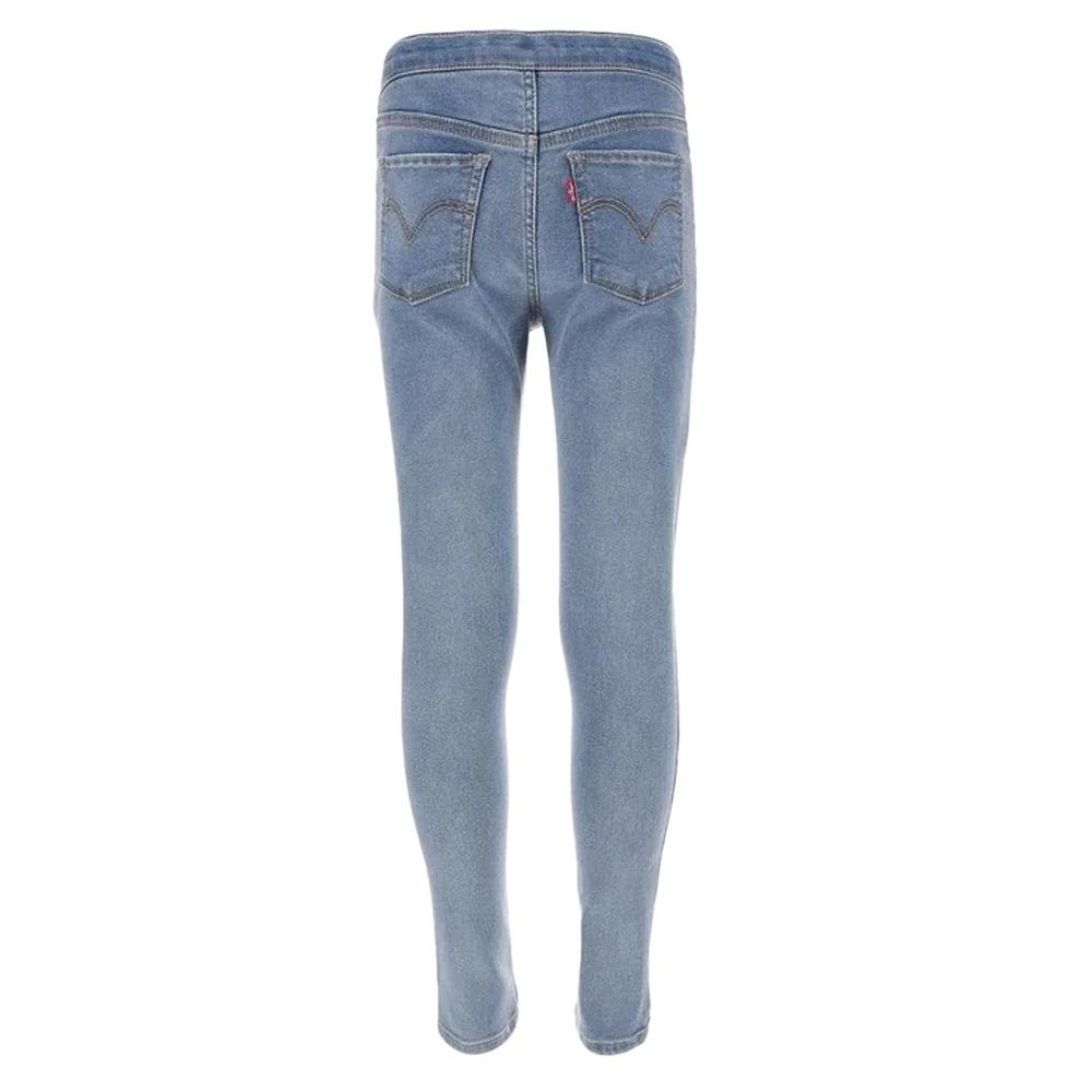 Jean Slim Bleu Fille Levi's 4EA559 vue 2