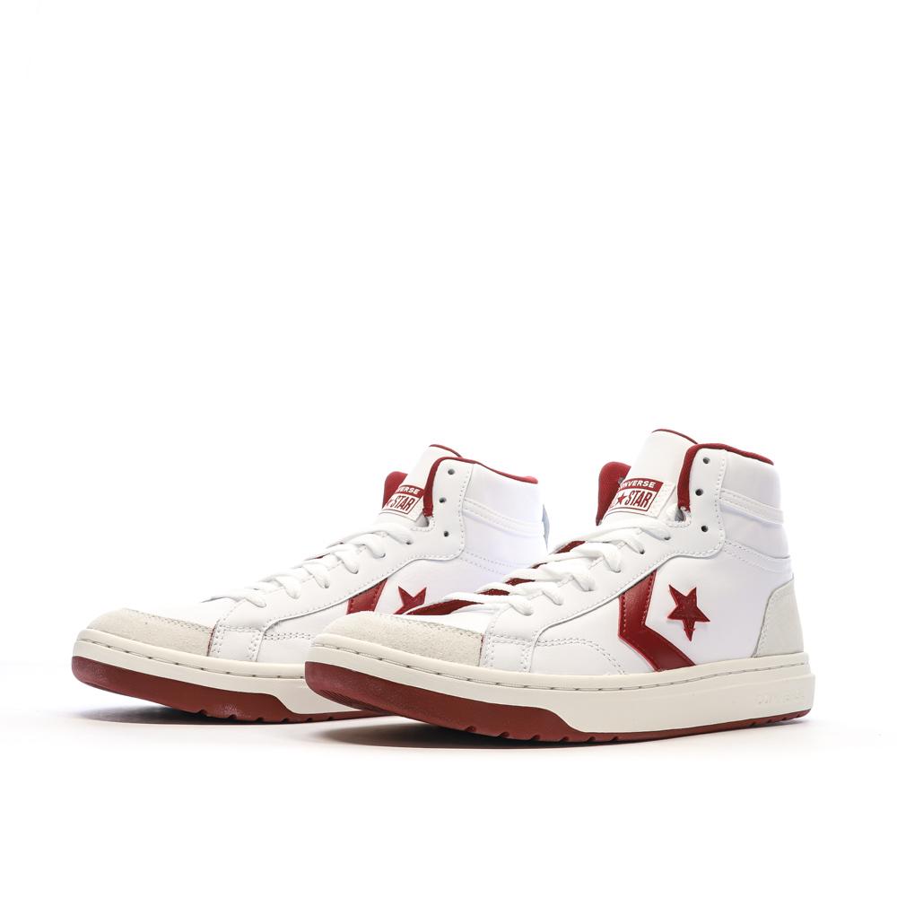 Baskets Blanc/Rouge Homme Converse Pro Blaze V2 vue 6