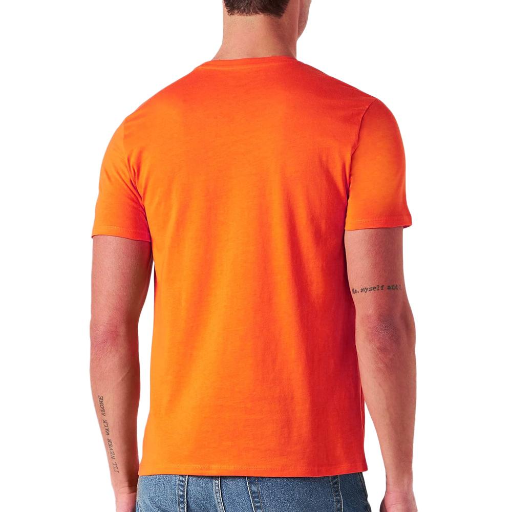 T-shirt Orange Homme Teddy Smith Ticlass Basic vue 2