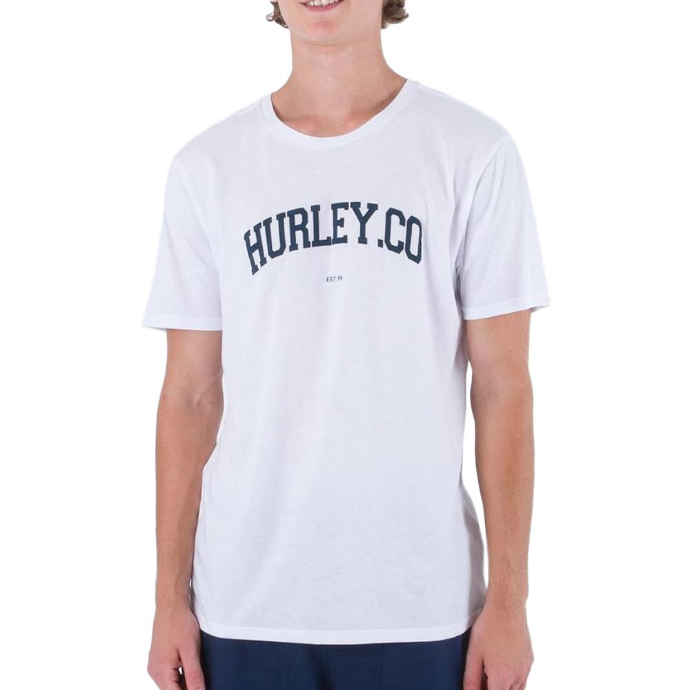 T-shirt Blanc Homme Hurley H20 Dri Authentic pas cher
