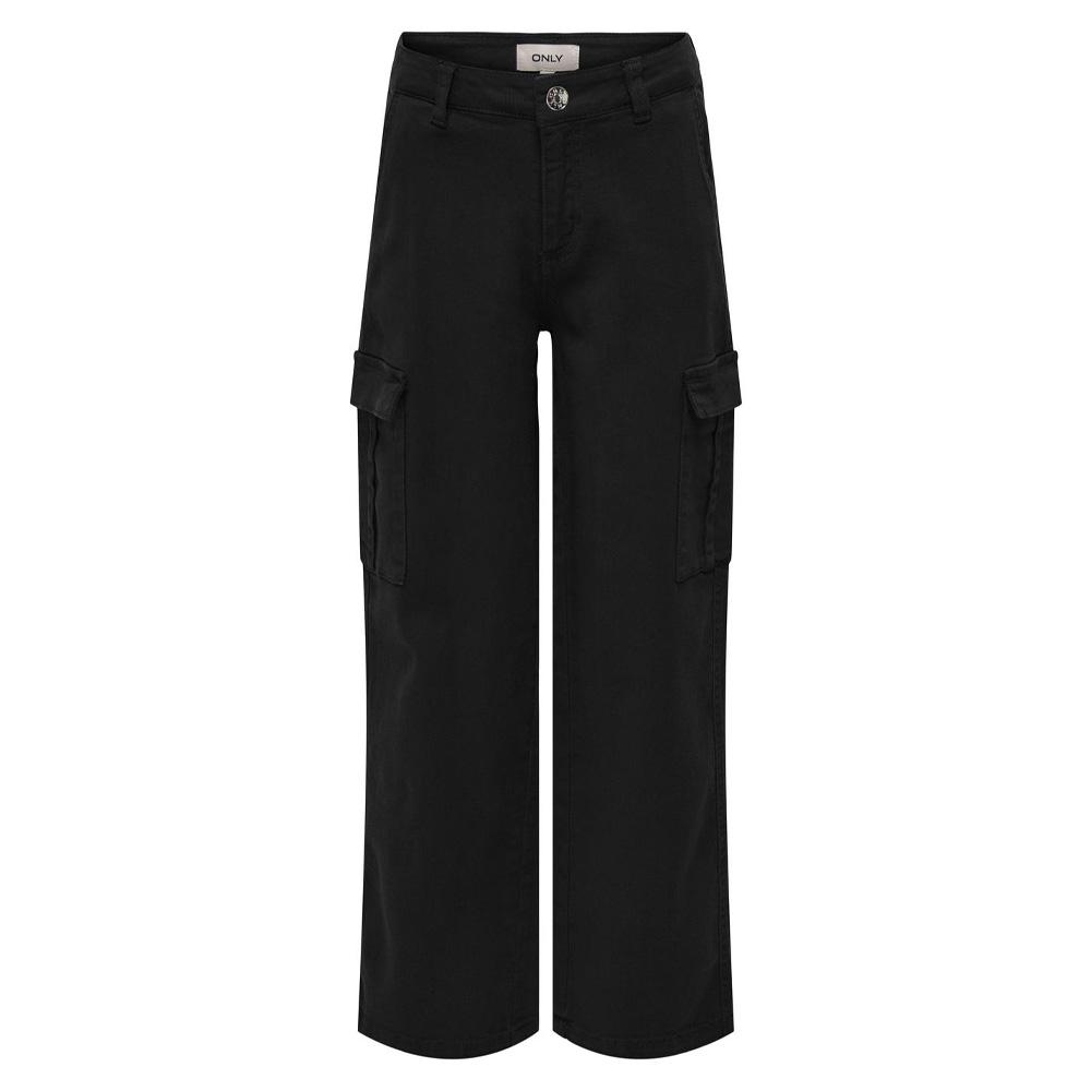 Pantalon Droit Noir Fille Kids ONLY Kogyarrow pas cher