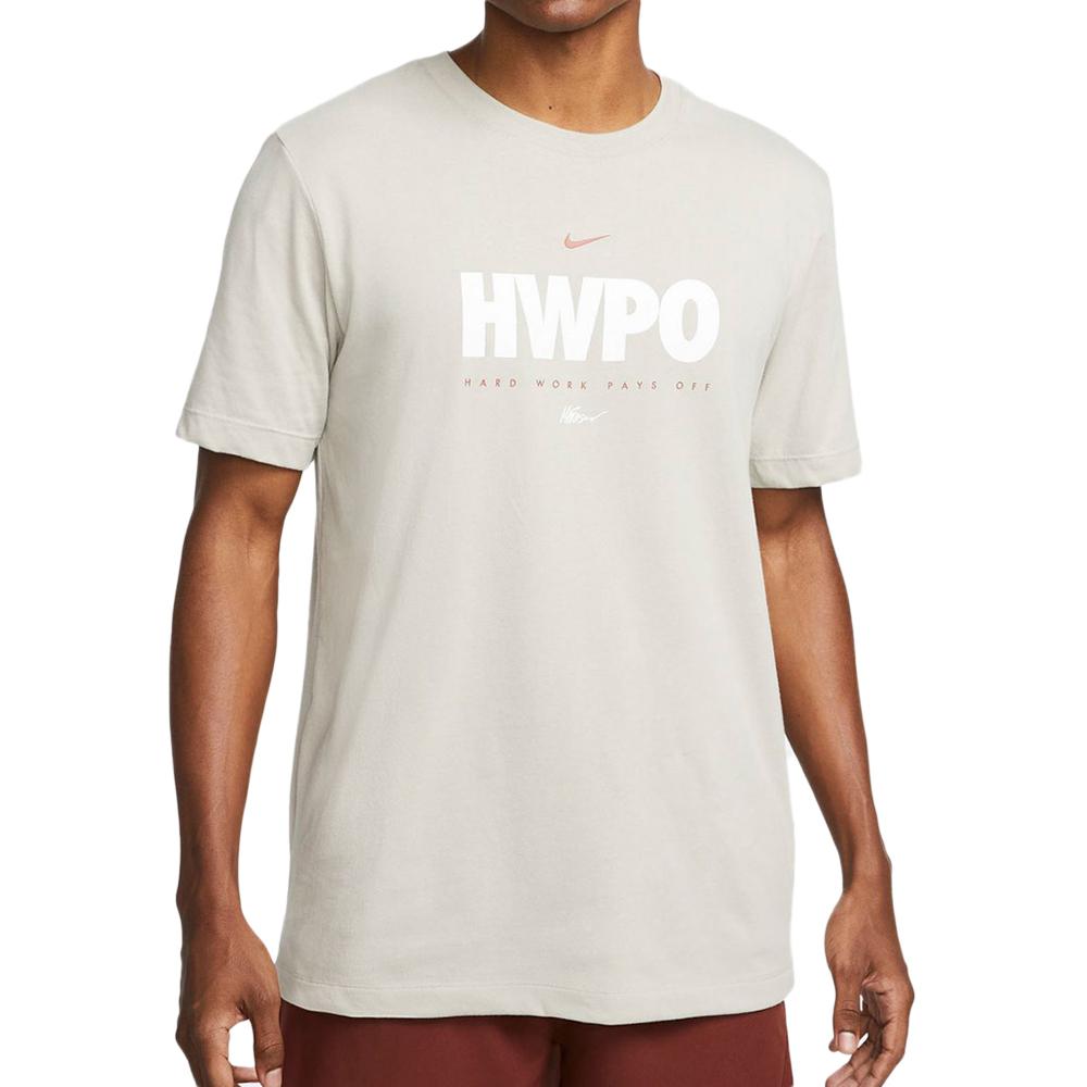 T-shirt Gris Homme Nike Hwpo pas cher