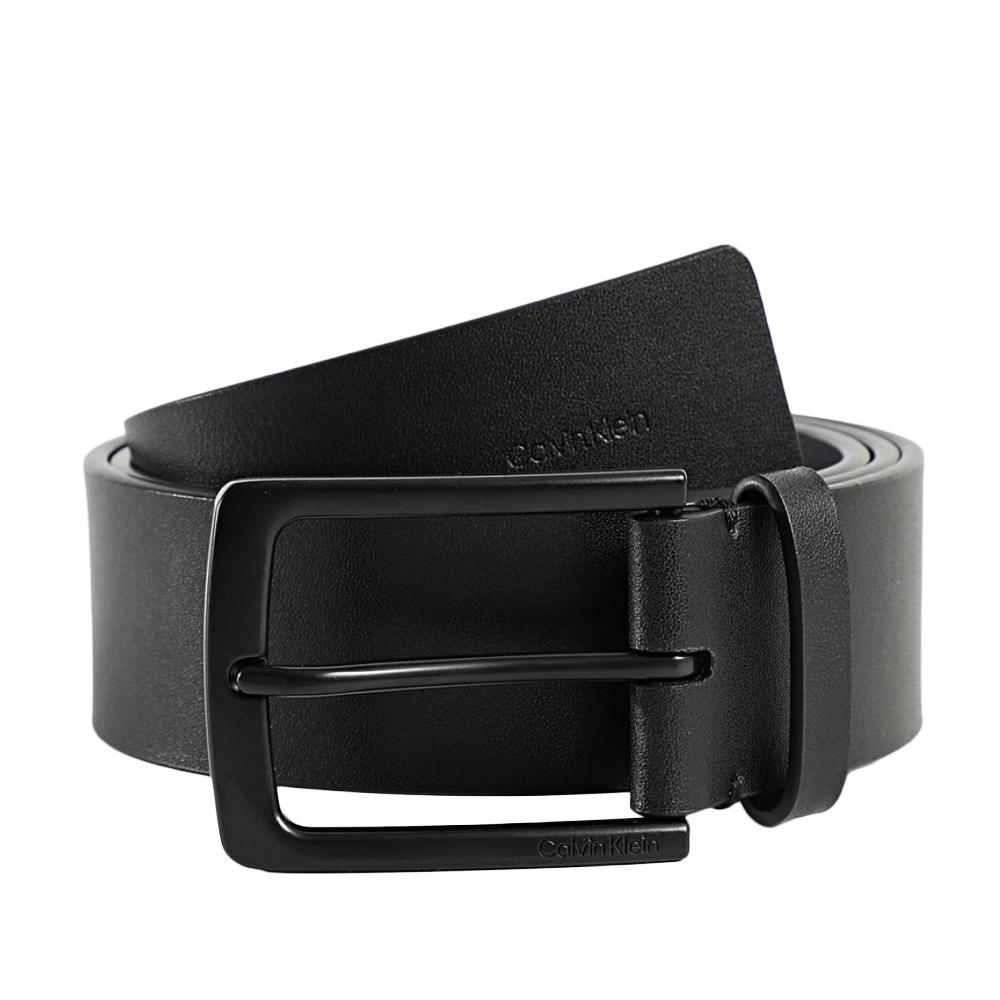 Ceinture Noire Homme Calvin Klein Jeans Casual Pin pas cher