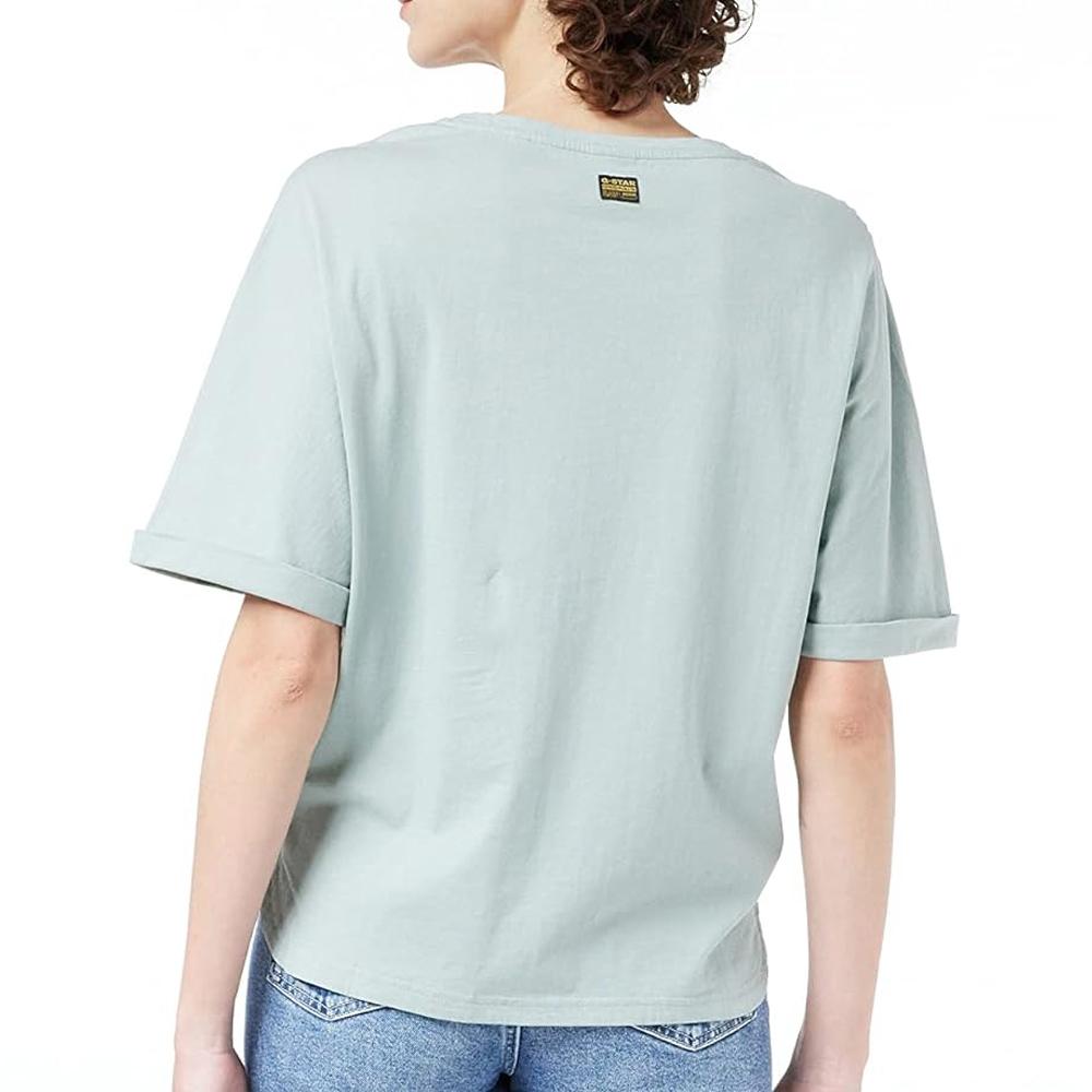 T-shirt Vert Femme G-Star Raw Joosa vue 2