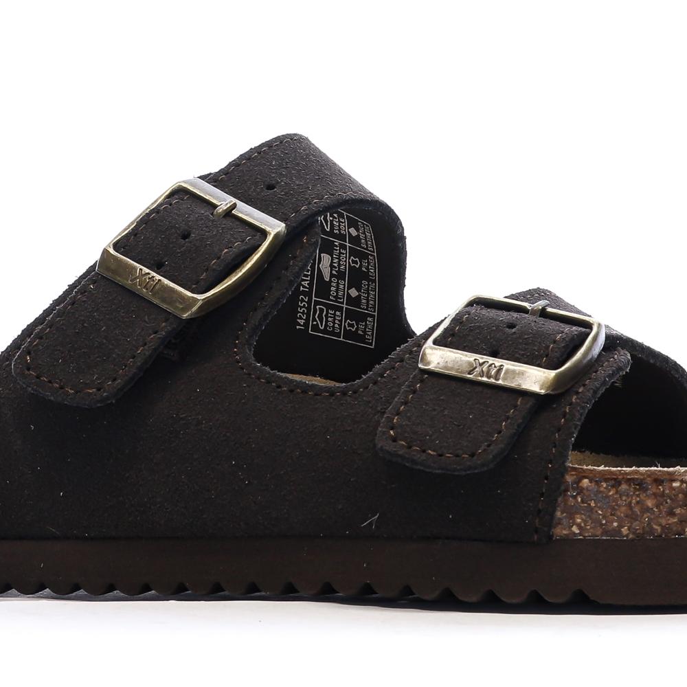 Sandales Marron Femme Xti Cuir 1425521 vue 7