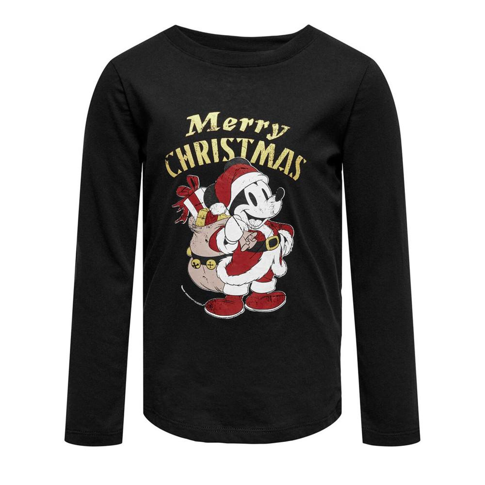 T-shirt Noir Fille Kids Only Disney pas cher