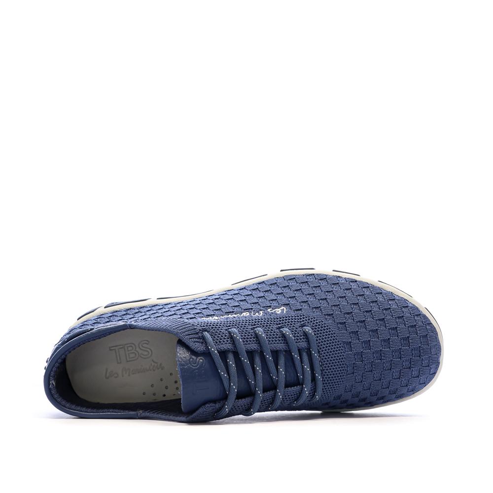 Women’s Navy Blue TBS Tennis Eco Pet Camo Trainers Photo of the Espace des Marques %store% store - view of %key%