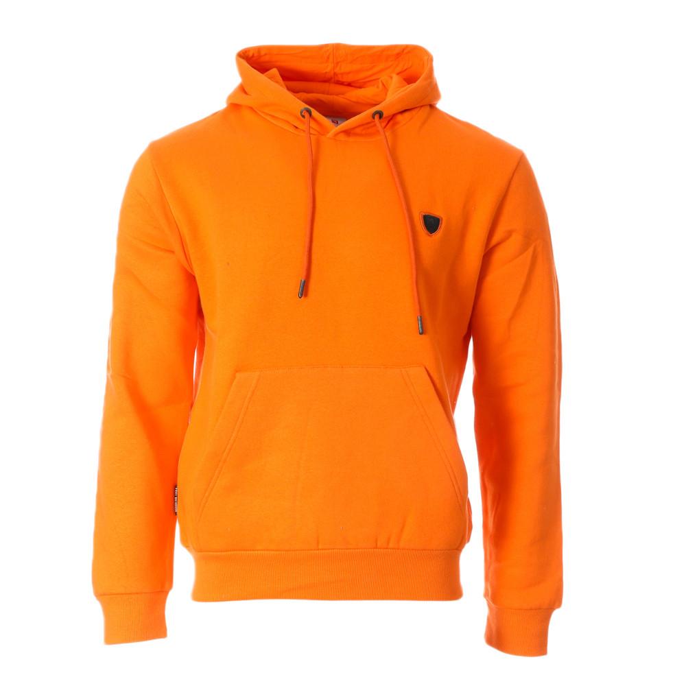 Sweat à Capuche Orange Homme Redskins Makit Poster pas cher