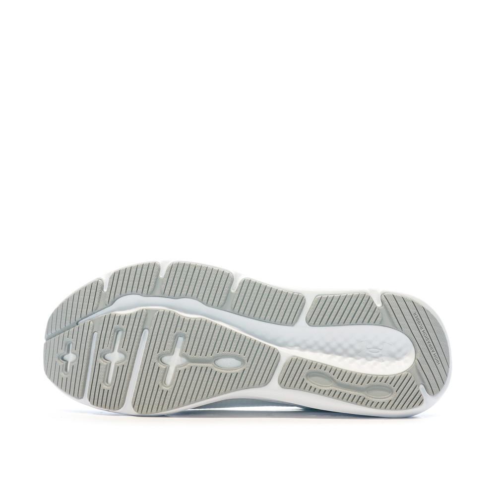 Chaussures de Running Blanc/Gris Homme Under Armour Charged Pursuit 3 Tech vue 5