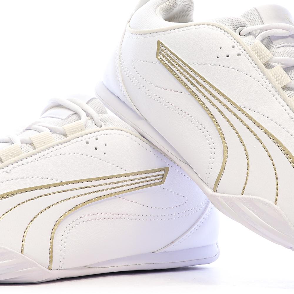 Puma Catch Soleil White/Gold Women’s Trainers Photo of the Espace des Marques %store% store - view of %key%