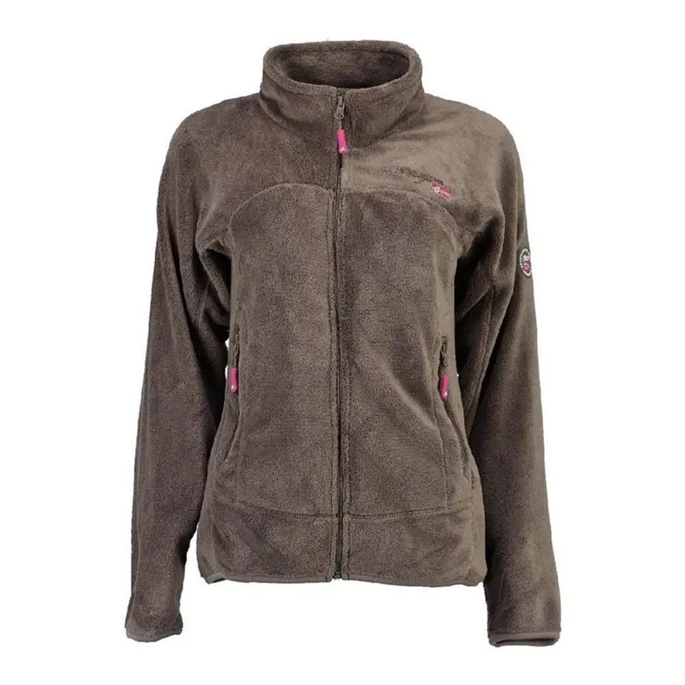 Veste Polaire Taupe Femme Geographical Norway Upaline pas cher