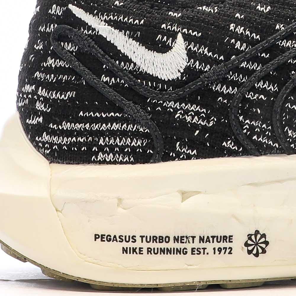 Chaussures de Running Noir Femme Nike Pegasus Turbo Next Nature vue 7