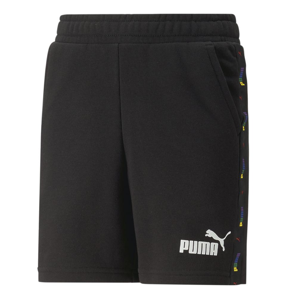 Short Noir Garçon Puma Tape Love pas cher