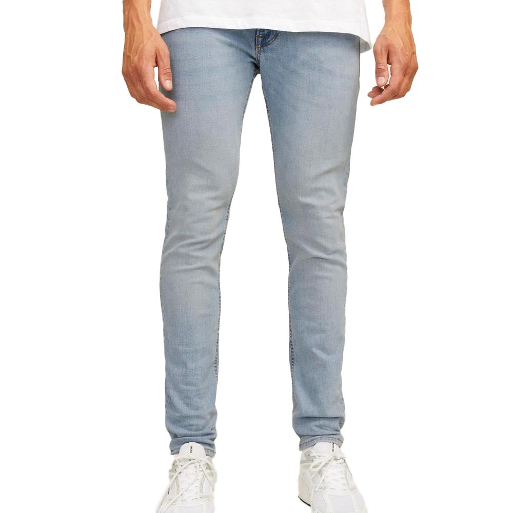 Jean Bleu Clair Homme Jack & Jones Liam 12248523 pas cher