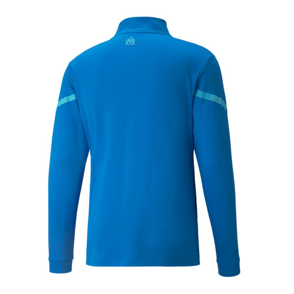 OM Sweat 1/4 zip Training Third Homme Puma 2021/2022 vue 2