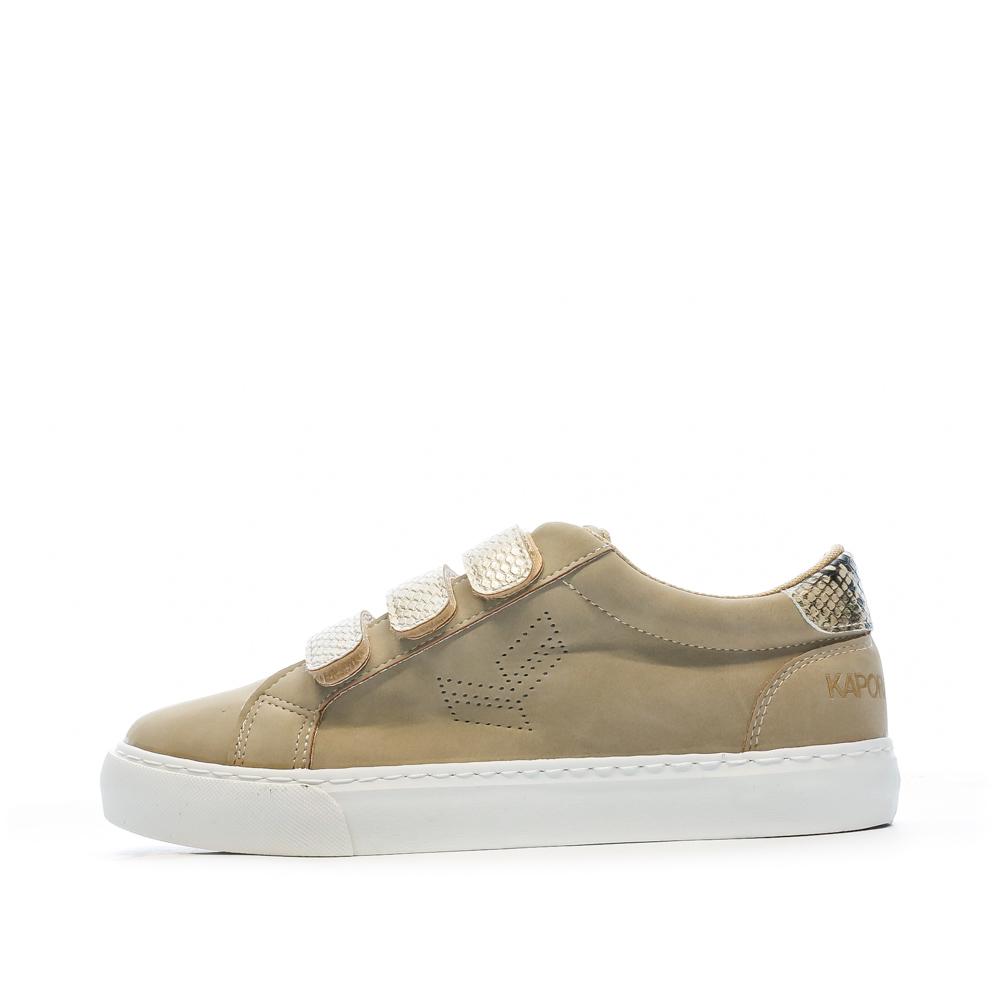 Baskets Beige Femme KaporalTippy pas cher