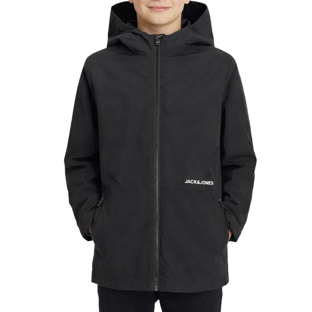 Blouson Noir Garçon Jack & Jones Vesterbro pas cher