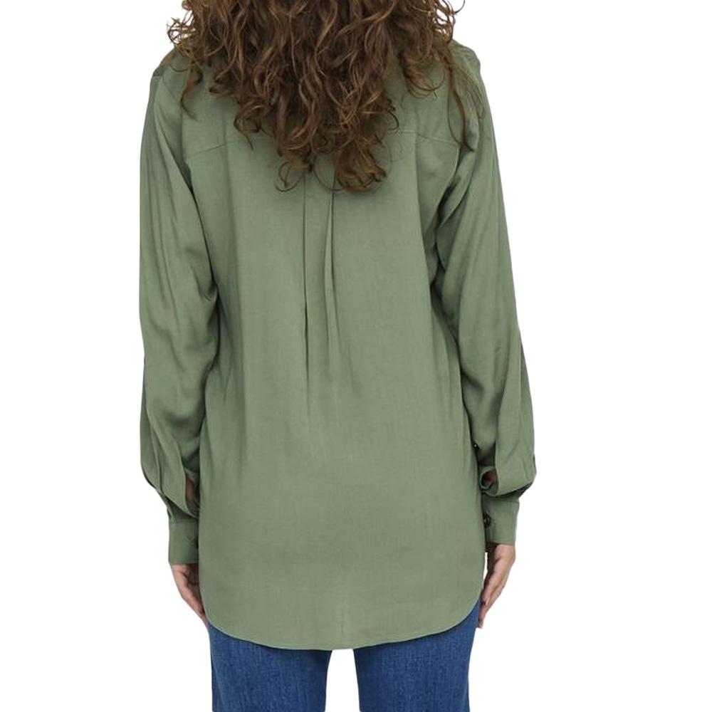 Chemise Kaki Femme JDY Laurel vue 2