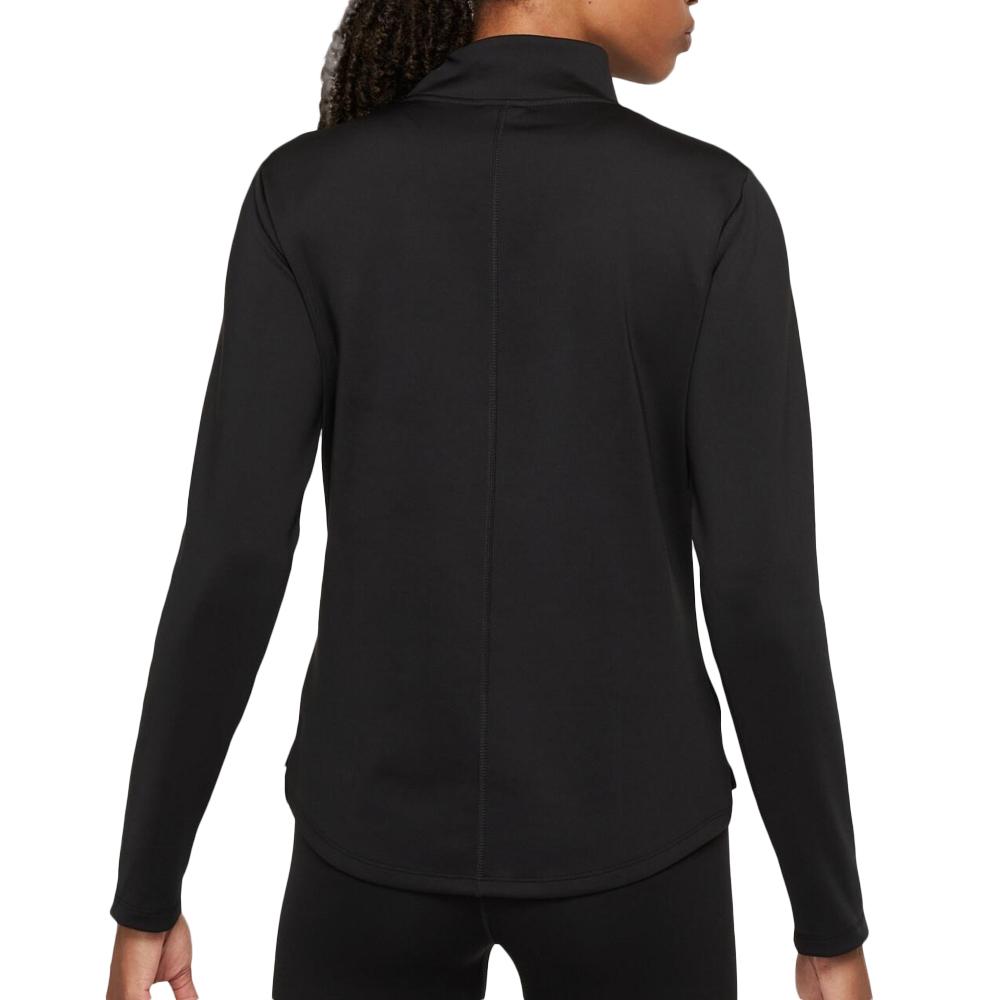Sweat Noir Femme Nike Half vue 2