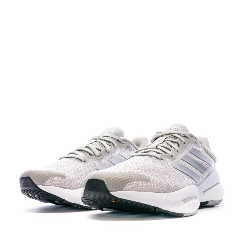Chaussures de running Grises Femme Adidas Solar Glide 5 vue 6