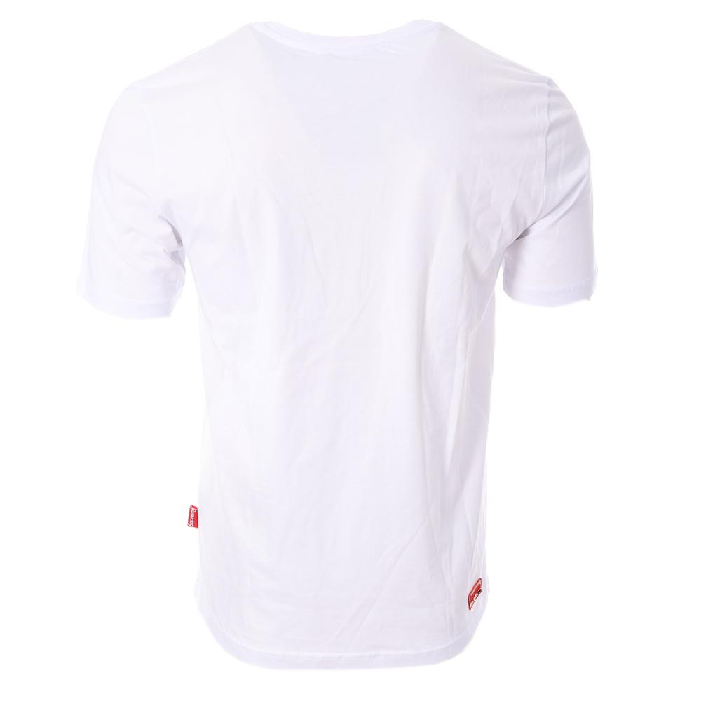T-shirt Blanc Homme Supreme Grip Spinning vue 2