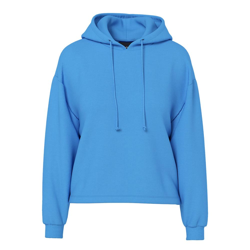 Sweat Bleu Femme Pieces Pcchilli vue 3