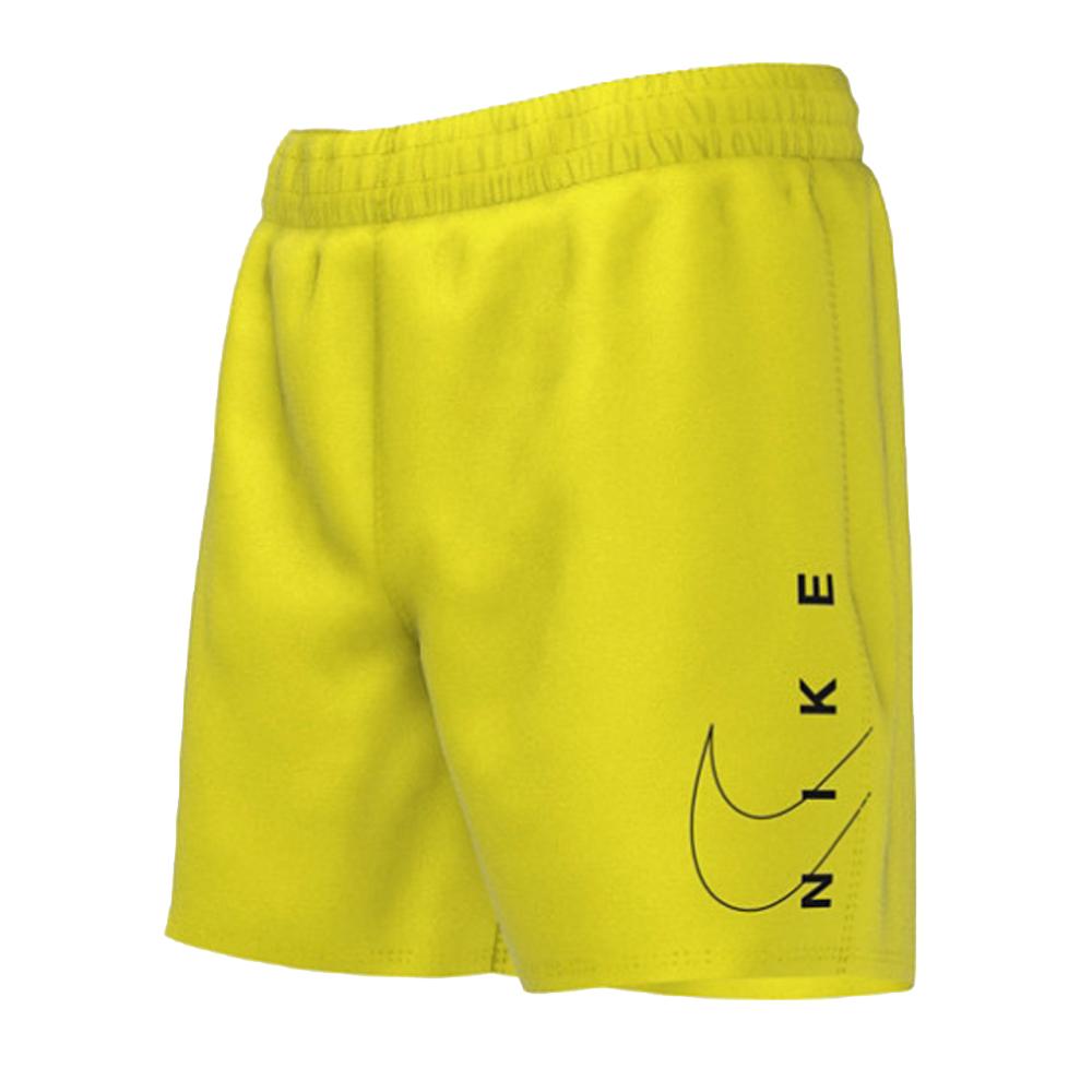 Short de bain Jaune Garçon Nike 4 Volley614 pas cher