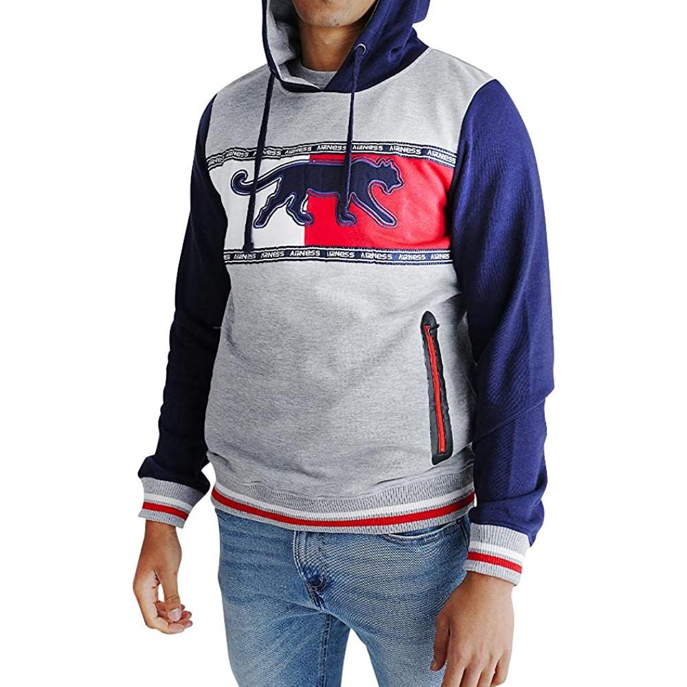 Sweat à capuche Gris Homme Airness Cayler pas cher