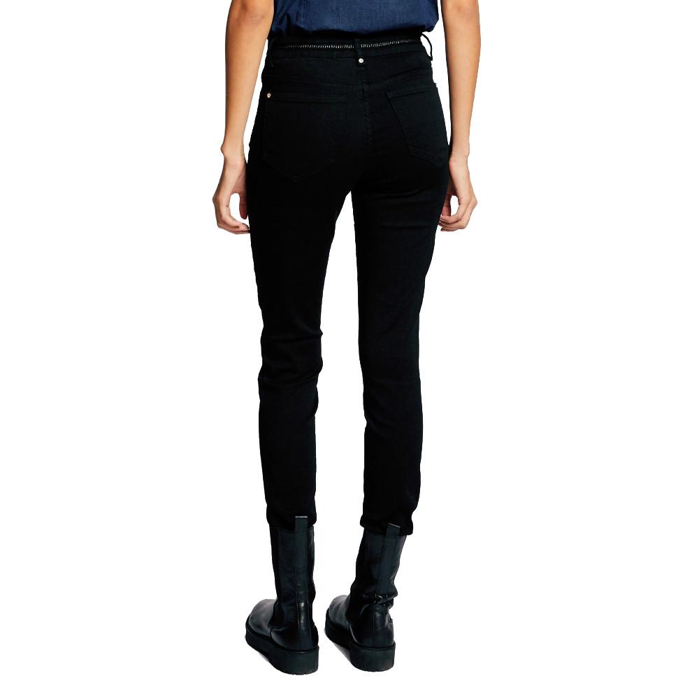 Pantalon Slim Noir Femme Morgan Pistol vue 2