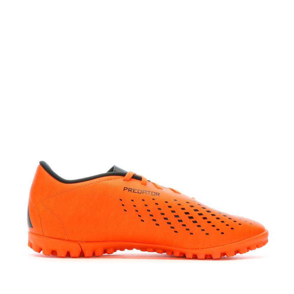 Chaussures de football Orange Homme Adidas Predator Accuracy.4 Tf vue 2