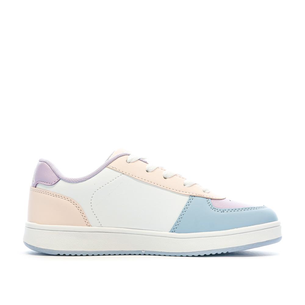 Baskets Blanc/Rose Fille KAPPA Malone Lace vue 2