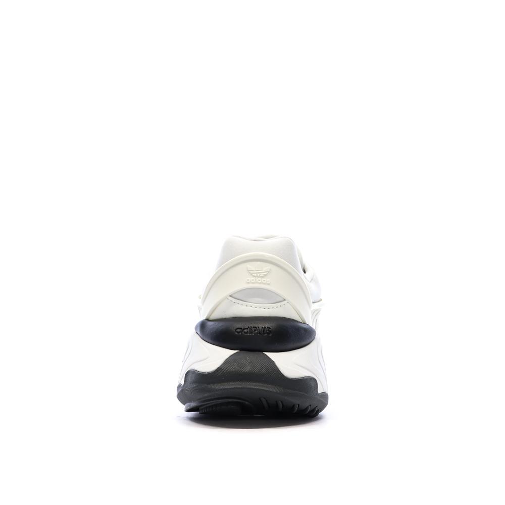 Baskets Blanches/Noires Garçon Adidas Oznova vue 3