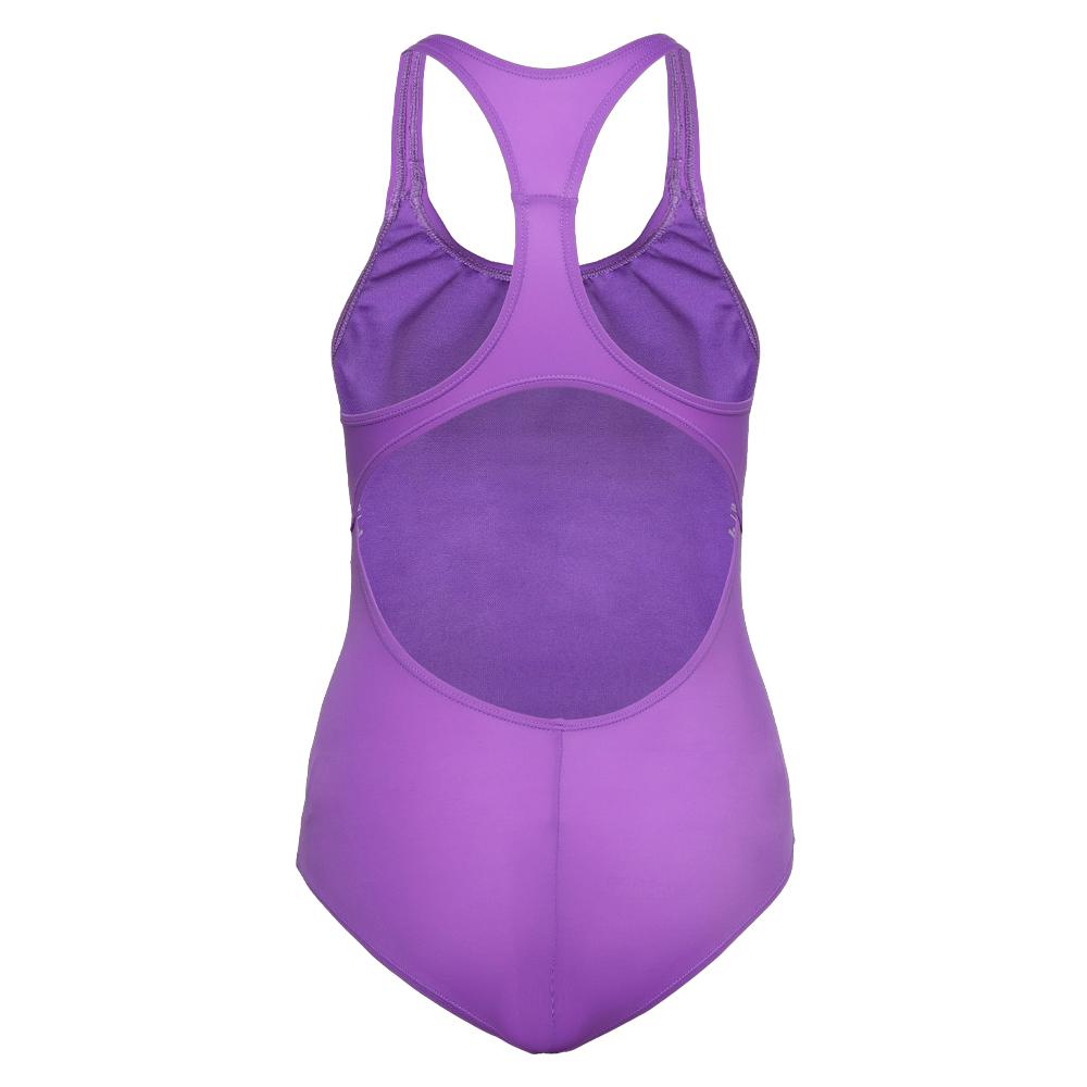 Maillot de bain 1 piece Violet Femme Nike Racerback vue 2