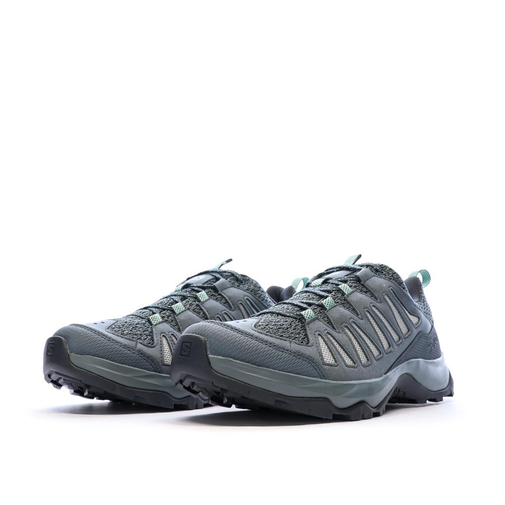 Chaussures de randonnées Bleu Grisé Homme Salomon Eos Aero vue 6