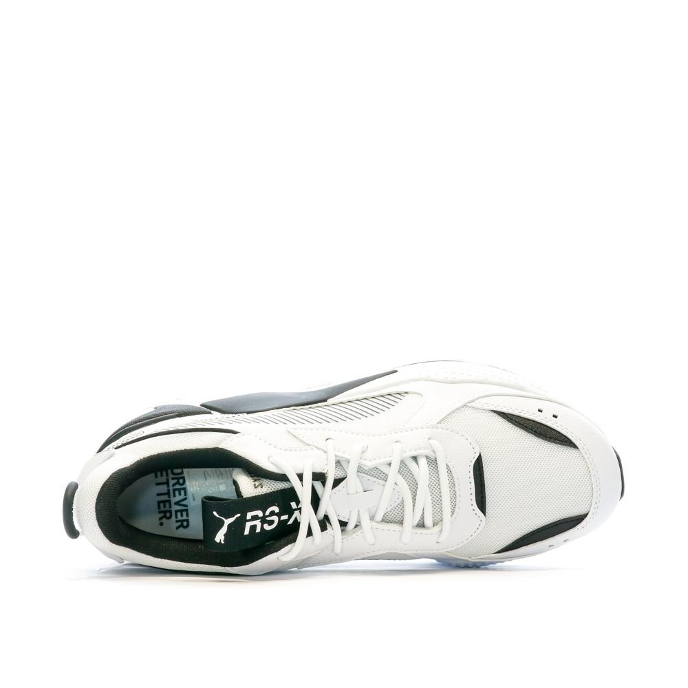 Baskets Blanc/Noir Homme Puma Rs-x B&w vue 4