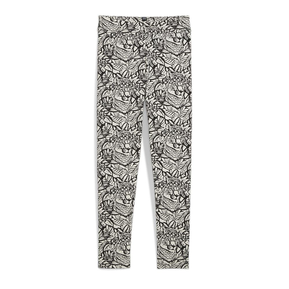 Legging Beige/Noire Fille Puma Aop pas cher