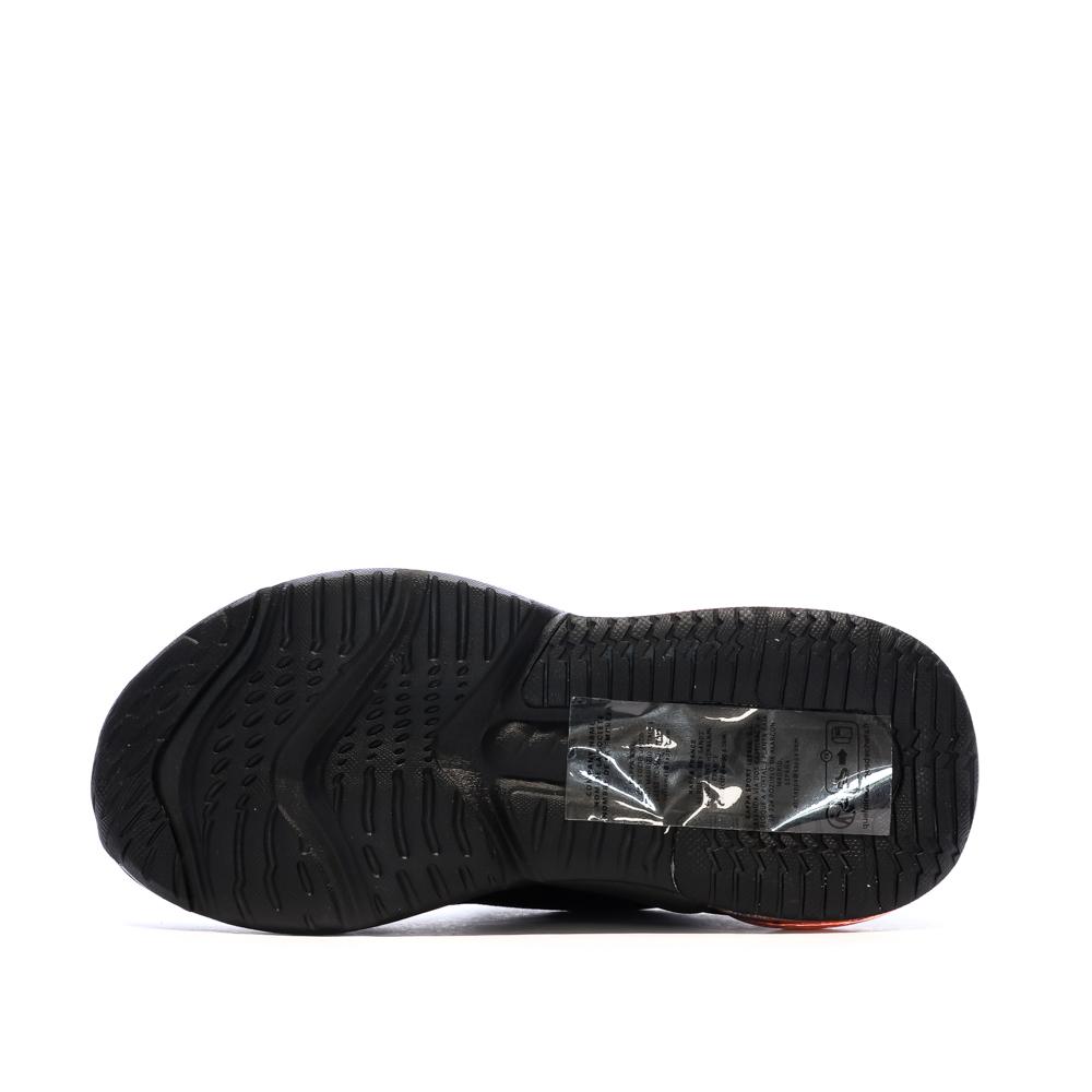 Baskets Noir/Rouge Garçon Kappa Logo Pylos123 vue 5