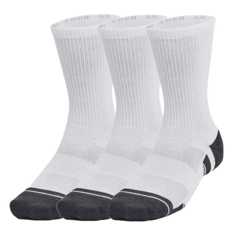 x3 Paires de Chaussettes Blanc Homme Under Armour Performance Tech pas cher