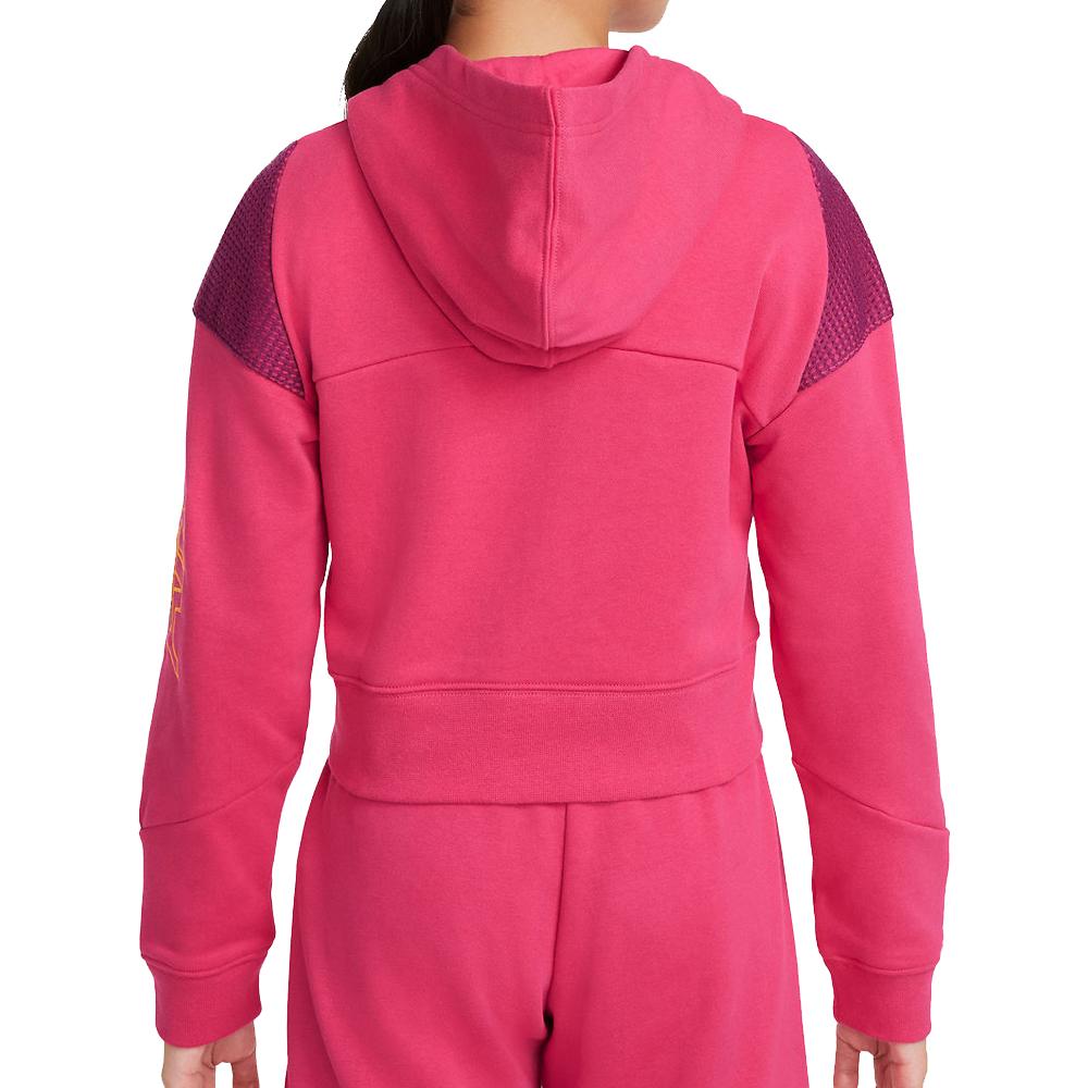Sweat Zippé Rose Fille Nike Hoodie vue 2